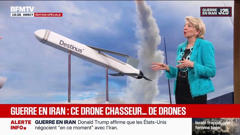 Guerre en Iran : Anne-Pascale Guédon, directrice générale de Destinus France Canada, nous présente leur drone chasseur de drones