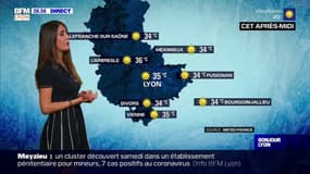 Météo à Lyon: un soleil de plomb ce lundi, jusqu'à 36°C cet après-midi