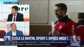 Sport à l'école: "On aurait souhaité que le  ministre apporte une plus grande importance à l'éducation physique pour tous les jeunes", estime Polo Lemonnier