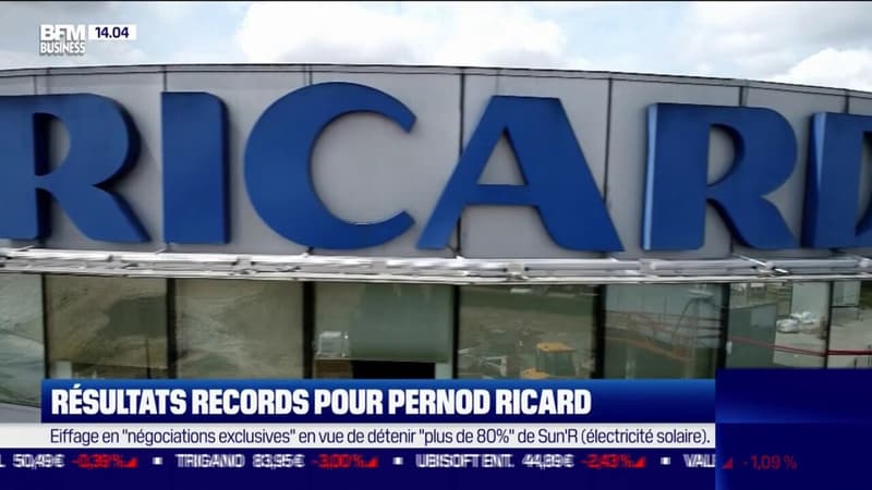Résultats records pour Pernod Ricard
