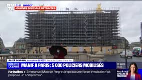 Manifestations contre la réforme des retraites: 5000 policiers mobilisés à Paris