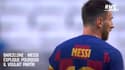 Barcelone : Messi explique pourquoi il voulait partir
