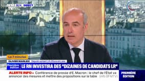 Alliance LR/RN aux Législatives: "Cet accord n'existe pas", affirme Olivier Marleix