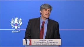 Le Foll rappelle "aux rabats-joie" que la croissance française est supérieure à celle de la zone euro