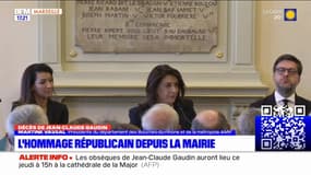 Mort de Jean-Claude Gaudin: l'hommage républicain de Martine Vassal