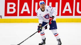 Stéphane Da Costa avec l'équipe de France, le 12 mai 2024