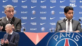 PSG : "On n'a jamais parlé avec Zidane" insiste Al-Khelaifi pour qui Galtier était "l'option numéro 1" 