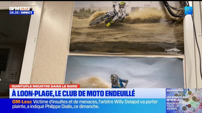 Tuerie dans le Nord: à Loon-Plage, le club de moto endeuillé