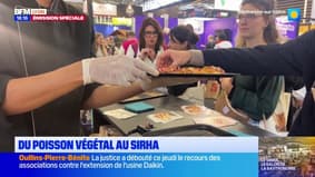 Sirha Lyon 2025: du poisson végétal proposé lors du salon