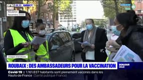 Roubaix: les ambassadeurs pour la vaccination seront de retour d'ici quelques semaines 