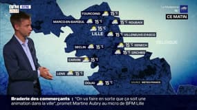 Des averses ce mercredi et des températures toujours assez fraîches, seulement 20°C à Lille cet après-midi