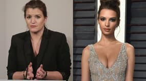 Marlène Schiappa et Emily Ratajkowski 