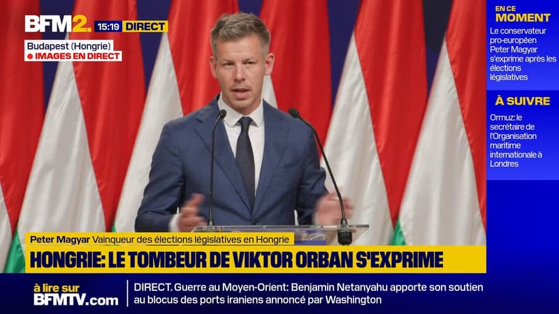 Pétrole russe: "Ce gouvernement fera tout ce qui est en son pouvoir pour diversifier" ses achats d'énergie", déclare le vainqueur des élections législatives hongroises Peter Magyar