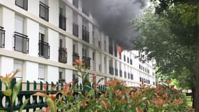 Un incendie s'est déclaré ce jeudi dans un immeuble du 14e arrondissement.