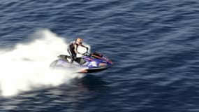 Le jeune couple faisait du jet-ski au large de l'île de Porquerolles (illustration)