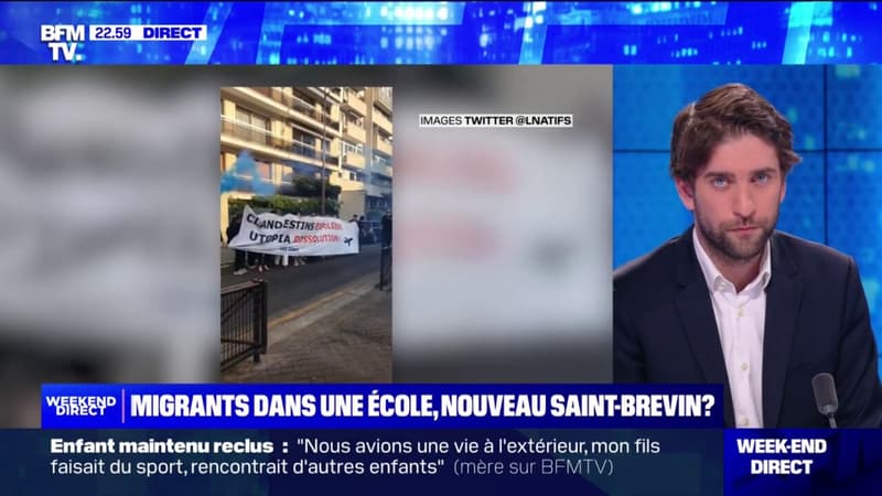 L'ENQUÊTE - Après Saint-Brevin, des militants d'extrême droite ciblent une école désaffectée occupée par des migrants à Paris