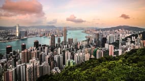 Vue de Hong Kong où il est possible d'acheter 23m² en moyenne pour 1 million de dollars.