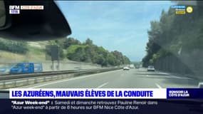 Les Azuréens, mauvais élèves de la conduite