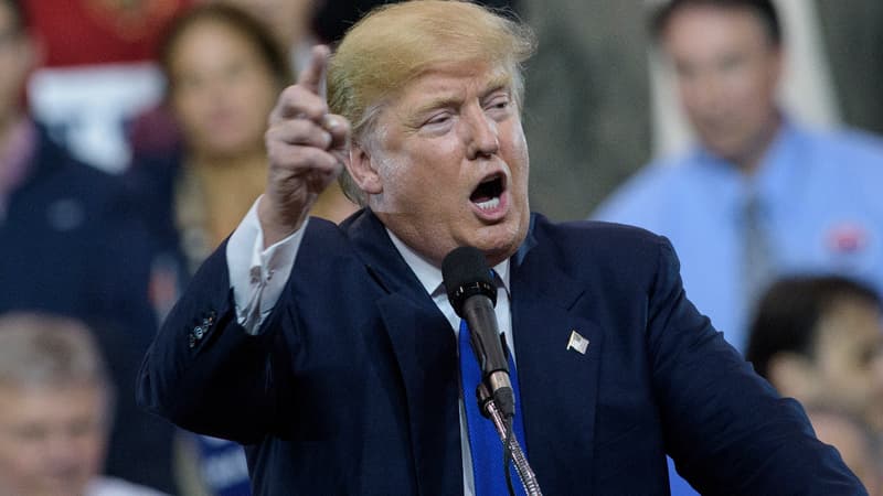 Donald Trump lors d'un meeting à Cleveland, dans l'Ohio, le 12 mars 2016
