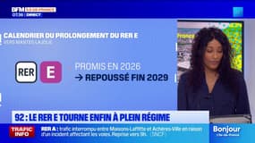 RER E: la fin des travaux repoussé jusqu'en 2029