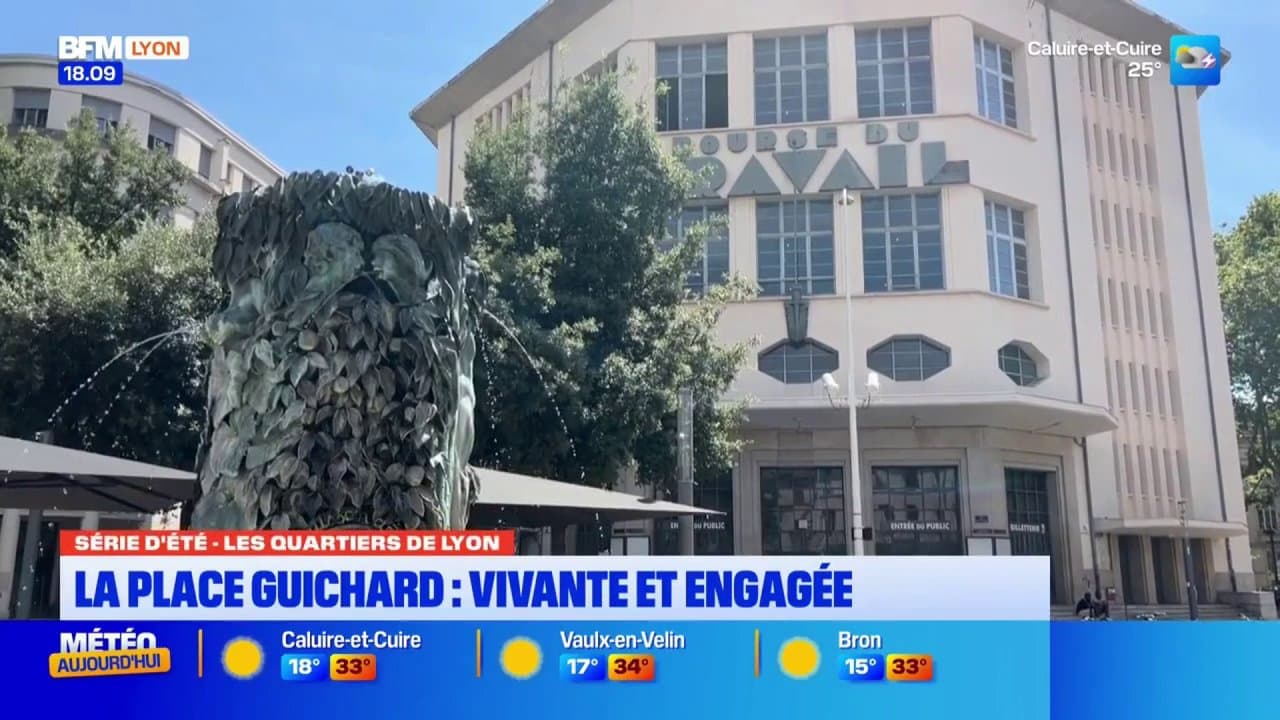 Série d'été - Les quartiers de Lyon : la place Guichard, vivante et engagée
