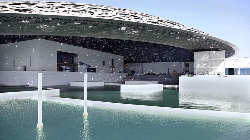 Un aperçu du Louvre d'Abou Dhabi, qui ouvrira le 11 novembre prochain