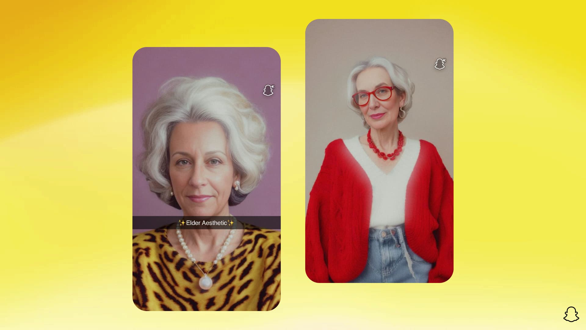 Le Lens IA Grands-parents de Snapchat
