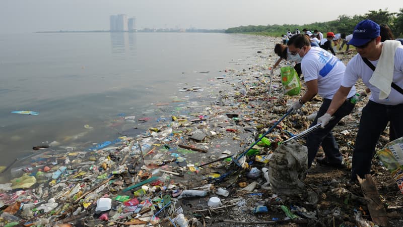Une opération de nettoyage aux Philippines (illustration)