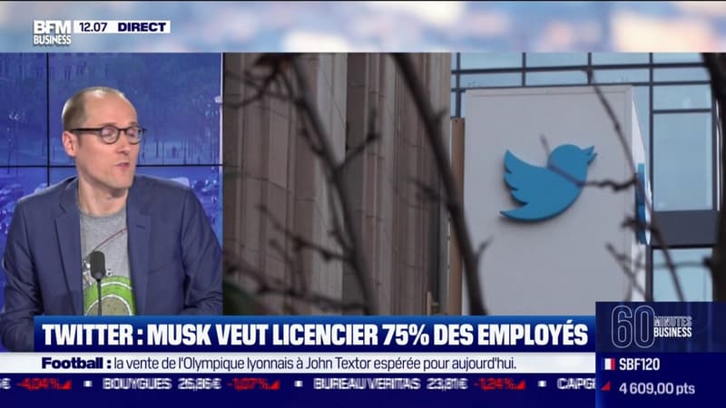 Twitter: Elon Musk veut licencier 75% des employés