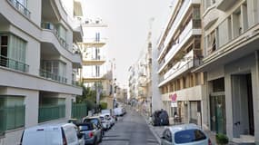 La rue Saint-Philippe à Nice (Illustration)