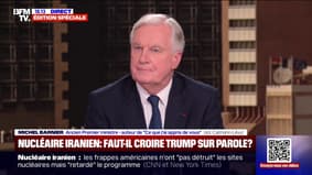 Iranian nuclear: "It is a stop to a country that did not respect international law"estimates Michel Barnier, former Prime Minister