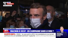 Emmanuel Macron sur la collaboration: "Cette histoire, ça n'est pas à Vichy seule de la porter, c'est l'histoire de la France"