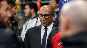 Philippe Diallo au match Le Mans-PSG, le 4 février 2025.