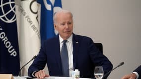 Joe Biden au sommet du G7 à Hiroshima, au Japon, en mai 2023.