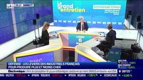 Emmanuel Chiva (DGA) : Economie du guerre, les industriels français de la défense appelés à produire plus - 06/03