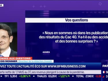 Les questions : Résultats du CAC40, y a-t-il eu des accidents et des bonnes surprises ? - 06/11