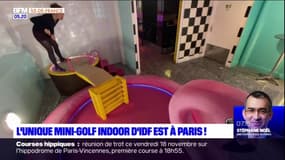 Ariane a testé le Mad Golf: le seul mini-golf indoor d'IDF !