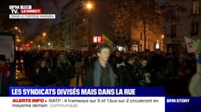 Story 2 : Les syndicats divisés mais dans la rue - 17/12