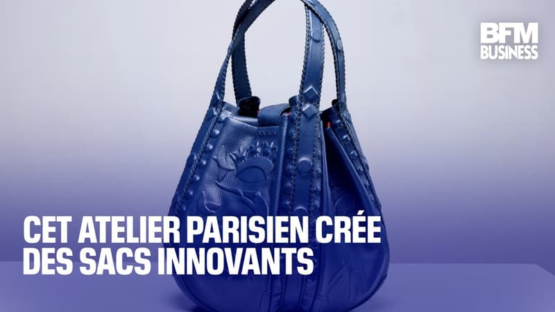 Regarder la vidéo Cet atelier parisien crée des sacs innovants