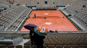 Aucun match de Roland-Garros n'a lieu ce mercredi, en raison des conditions météos. 