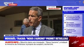 Meurtre dans une mosquée dans le Gard: le suspect était "sous les radars de la justice", selon le procureur d'Alès