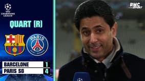 Barcelone 1-4 Paris SG : "C'est magnifique" Nasser al-Khelaïfi fier de ses joueurs