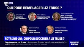 Royaume-Uni: qui succédera à Liz Truss ?