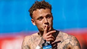 Noa Lang lors d'un match du PSV Eindhoven - le 11/05/2025