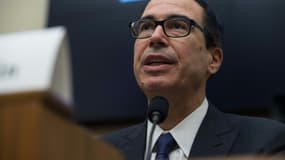 Le secrétaire au Trésor américain, Steven Mnuchin, le 27 juillet 2017 à Washington