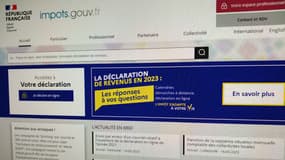 Le site des impôts pour la déclaration de revenus en 2023