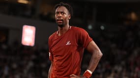 Gaël Monfils à Roland-Garros le 29 mai 2025