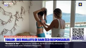 Toulon: une créatrice propose des maillots de bain éco-responsables