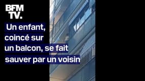Espagne: coincé sur un balcon du 2e étage, un enfant est secouru par un voisin