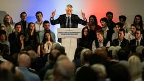 Laurent Wauquiez à Jonage (Auvergne-Rhône-Alpes) le 16 mai 2025.